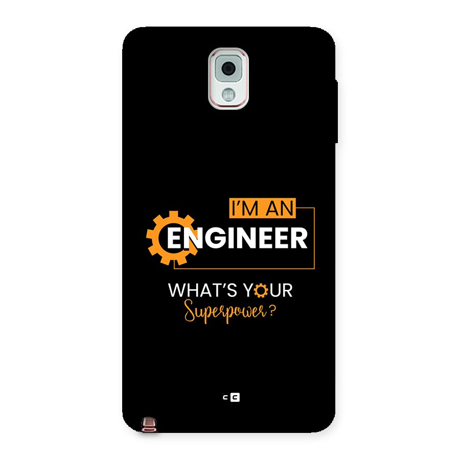 Engineer Superpower Back Case for Galaxy Note 3