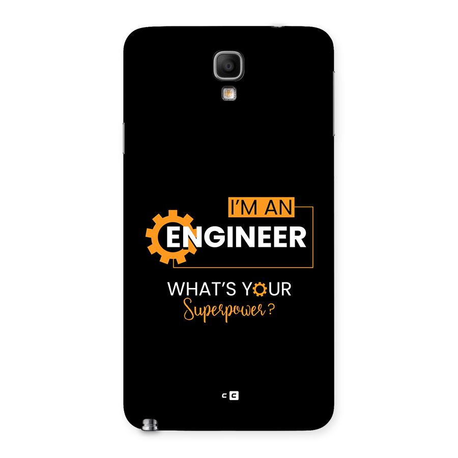 Engineer Superpower Back Case for Galaxy Note 3 Neo