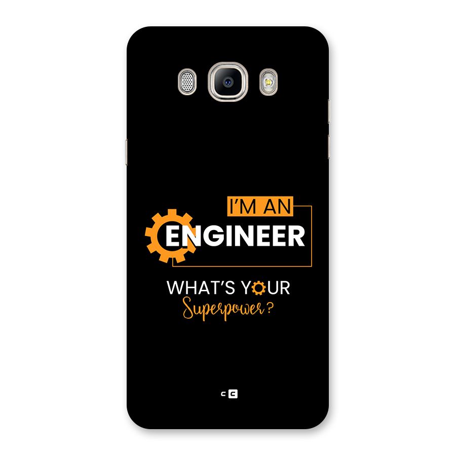 Engineer Superpower Back Case for Galaxy On8