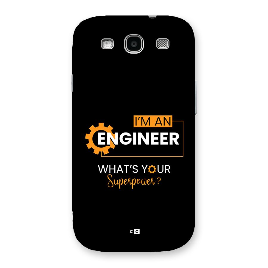 Engineer Superpower Back Case for Galaxy S3