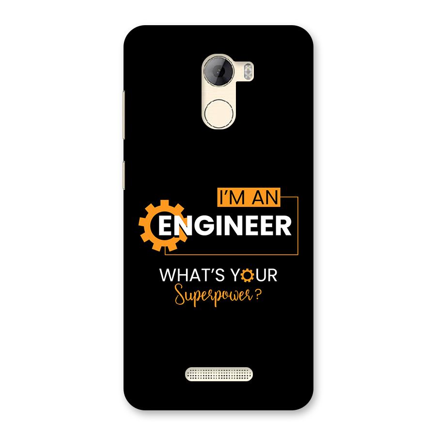 Engineer Superpower Back Case for Gionee A1 LIte