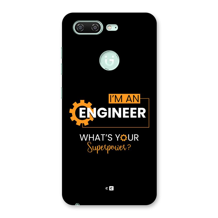 Engineer Superpower Back Case for Gionee S10