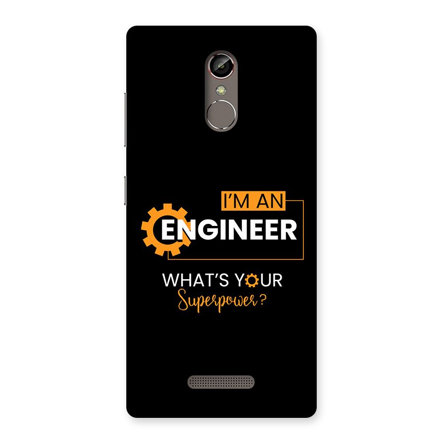 Engineer Superpower Back Case for Gionee S6s