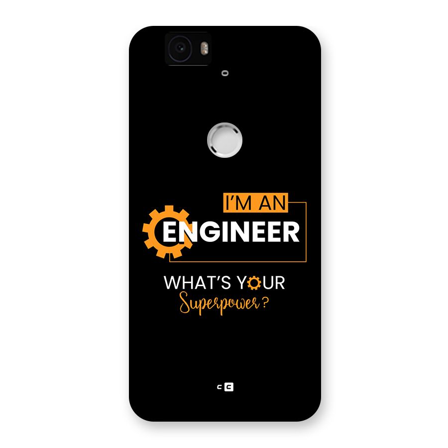Engineer Superpower Back Case for Google Nexus 6P