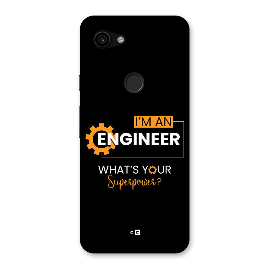 Engineer Superpower Back Case for Google Pixel 3a