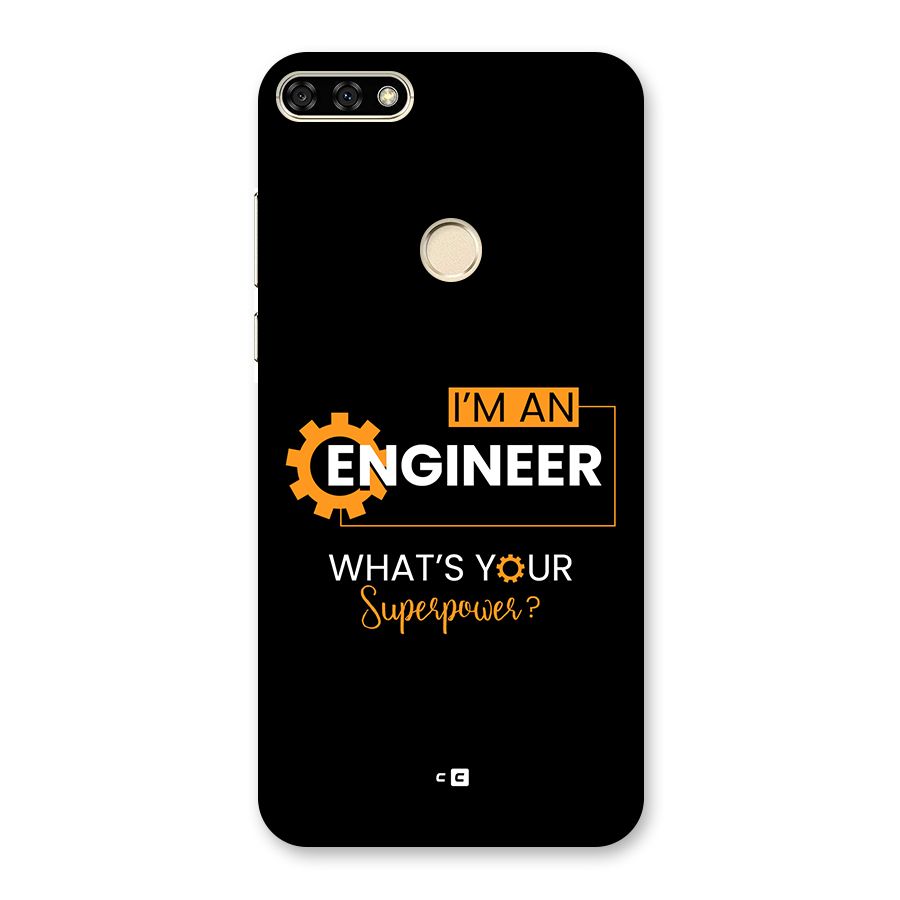 Engineer Superpower Back Case for Honor 7A