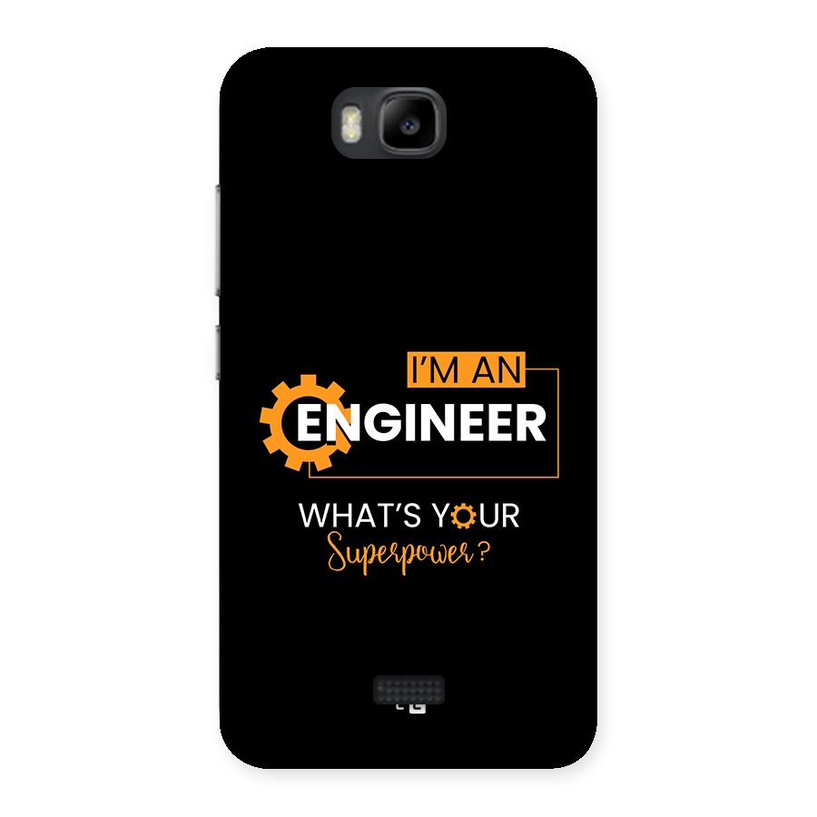Engineer Superpower Back Case for Honor Bee
