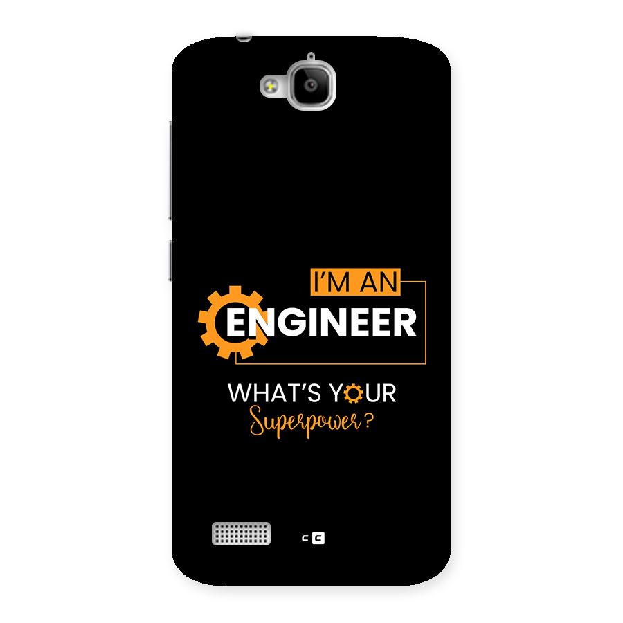 Engineer Superpower Back Case for Honor Holly