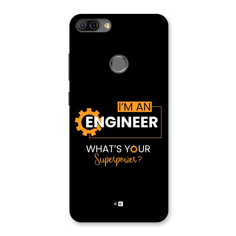 Engineer Superpower Back Case for Infinix Hot 6 Pro