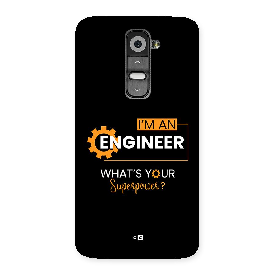 Engineer Superpower Back Case for LG G2