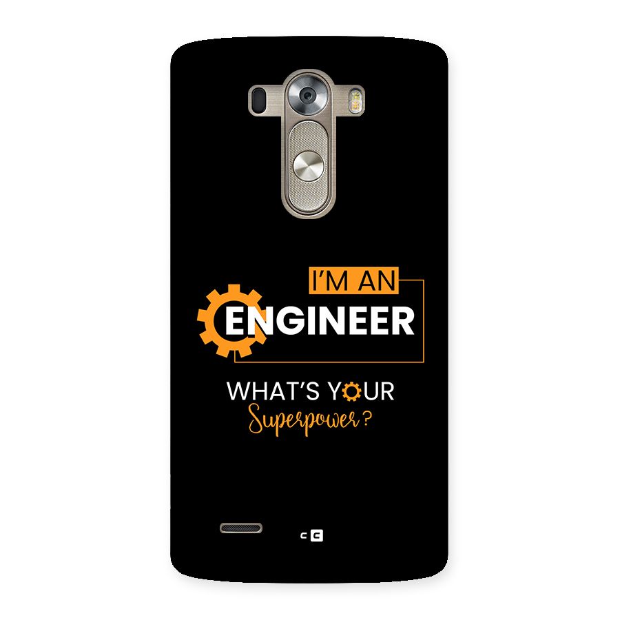 Engineer Superpower Back Case for LG G3