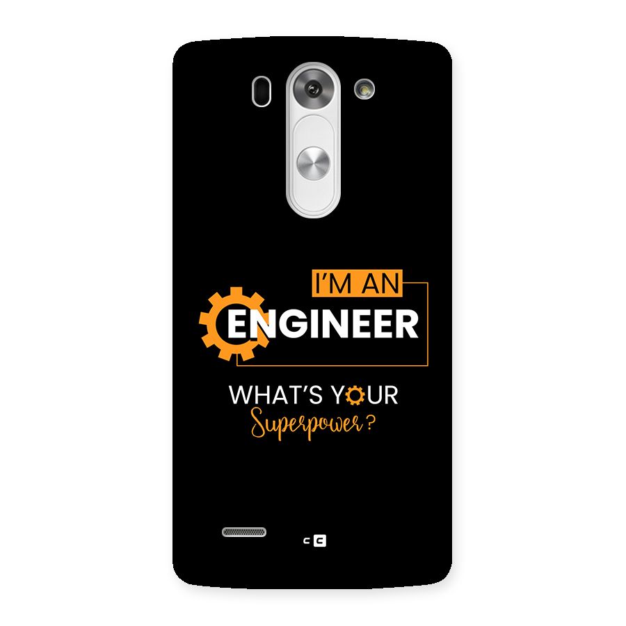 Engineer Superpower Back Case for LG G3 Mini