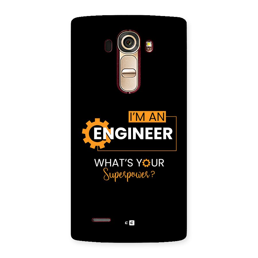 Engineer Superpower Back Case for LG G4