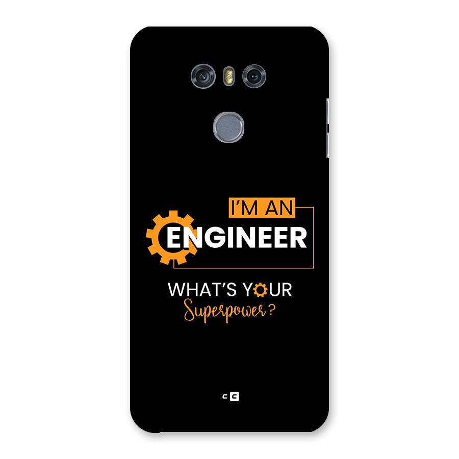 Engineer Superpower Back Case for LG G6