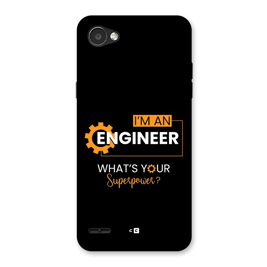 Engineer Superpower Back Case for LG Q6