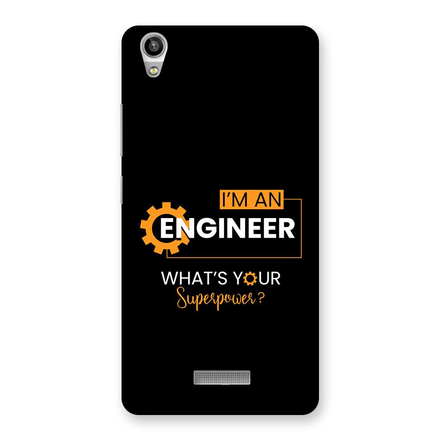 Engineer Superpower Back Case for Lava Pixel V1