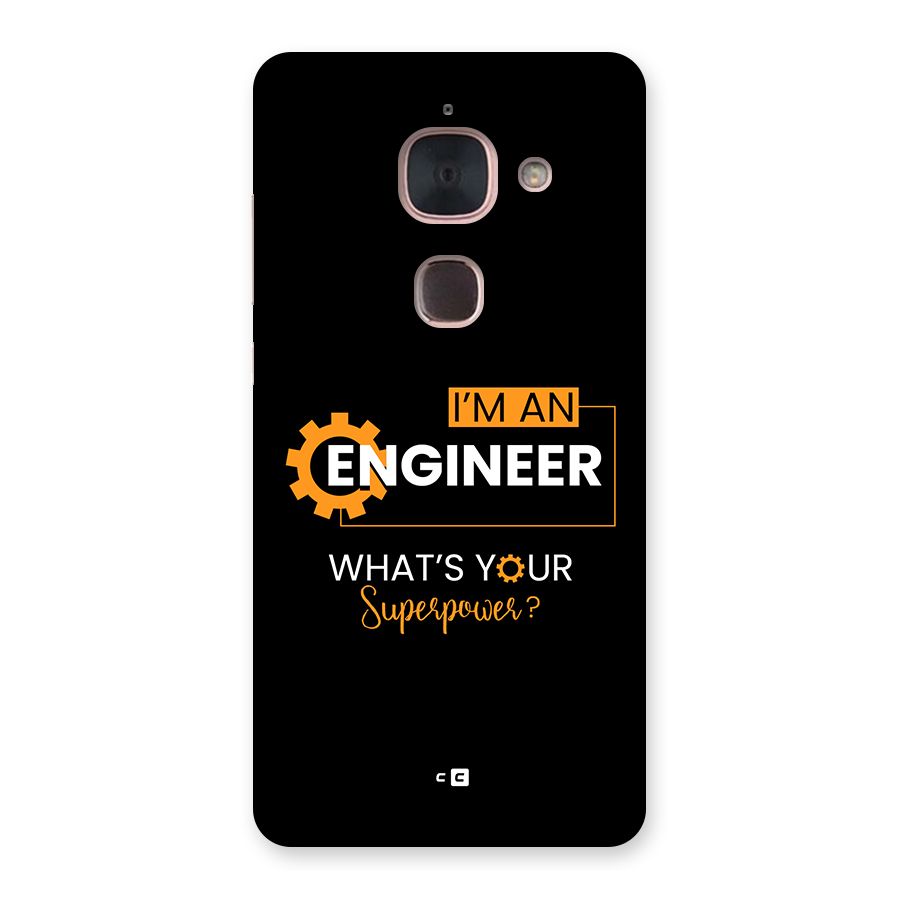 Engineer Superpower Back Case for Le Max 2