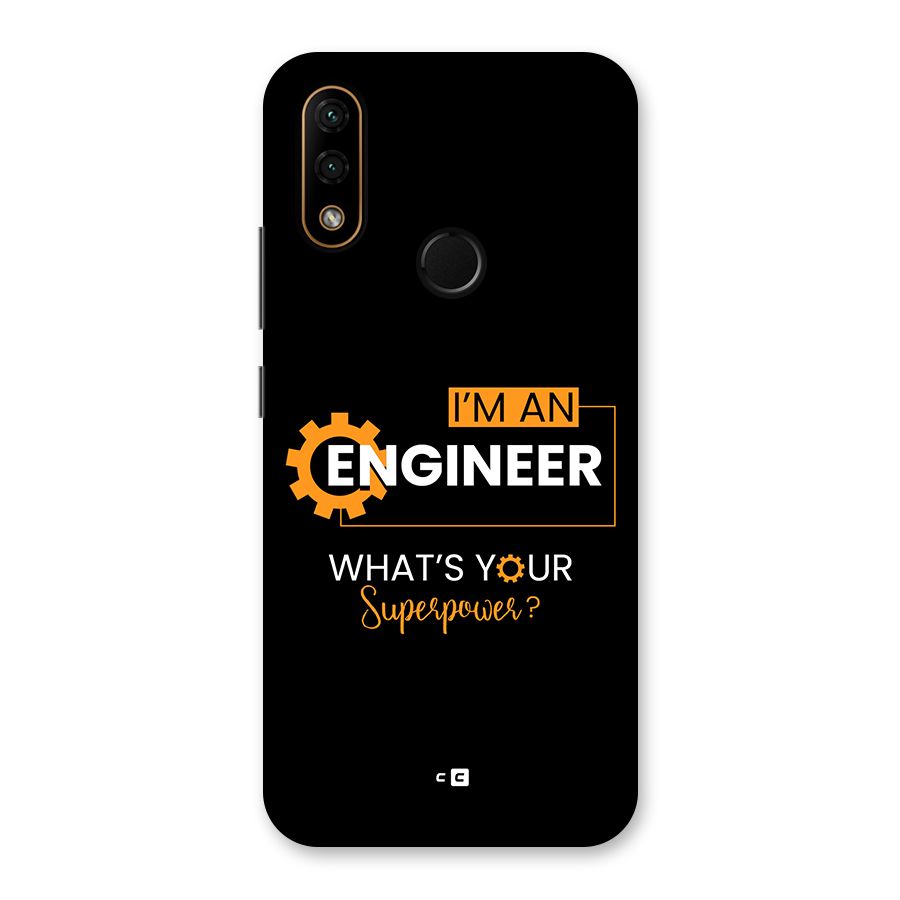 Engineer Superpower Back Case for Lenovo A6 Note
