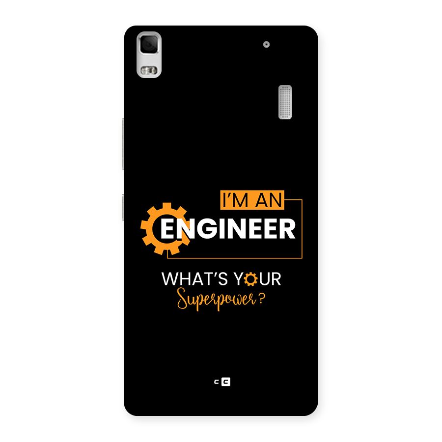 Engineer Superpower Back Case for Lenovo K3 Note