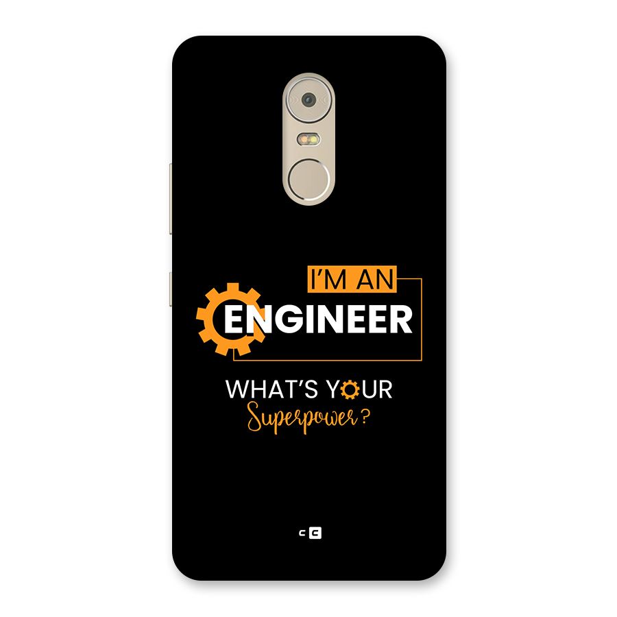 Engineer Superpower Back Case for Lenovo K6 Note