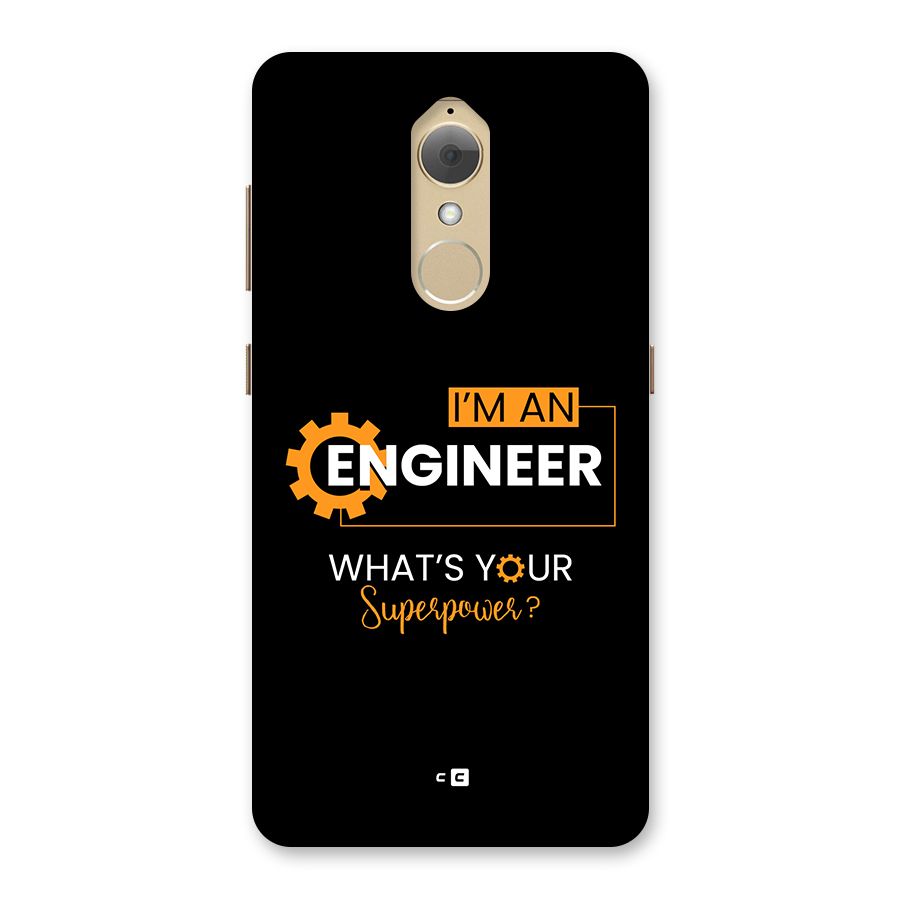 Engineer Superpower Back Case for Lenovo K8