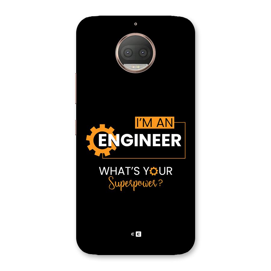 Engineer Superpower Back Case for Moto G5s Plus