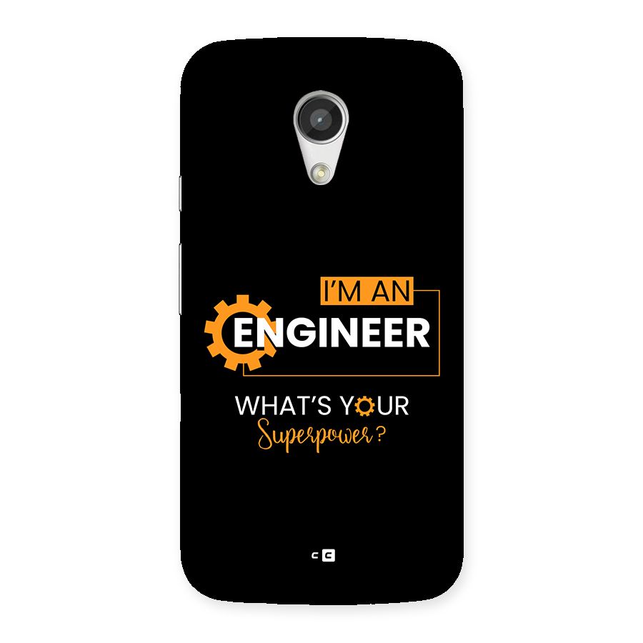 Engineer Superpower Back Case for Moto G 2nd Gen