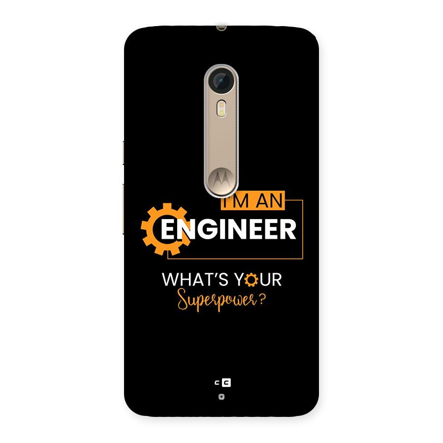 Engineer Superpower Back Case for Moto X Style