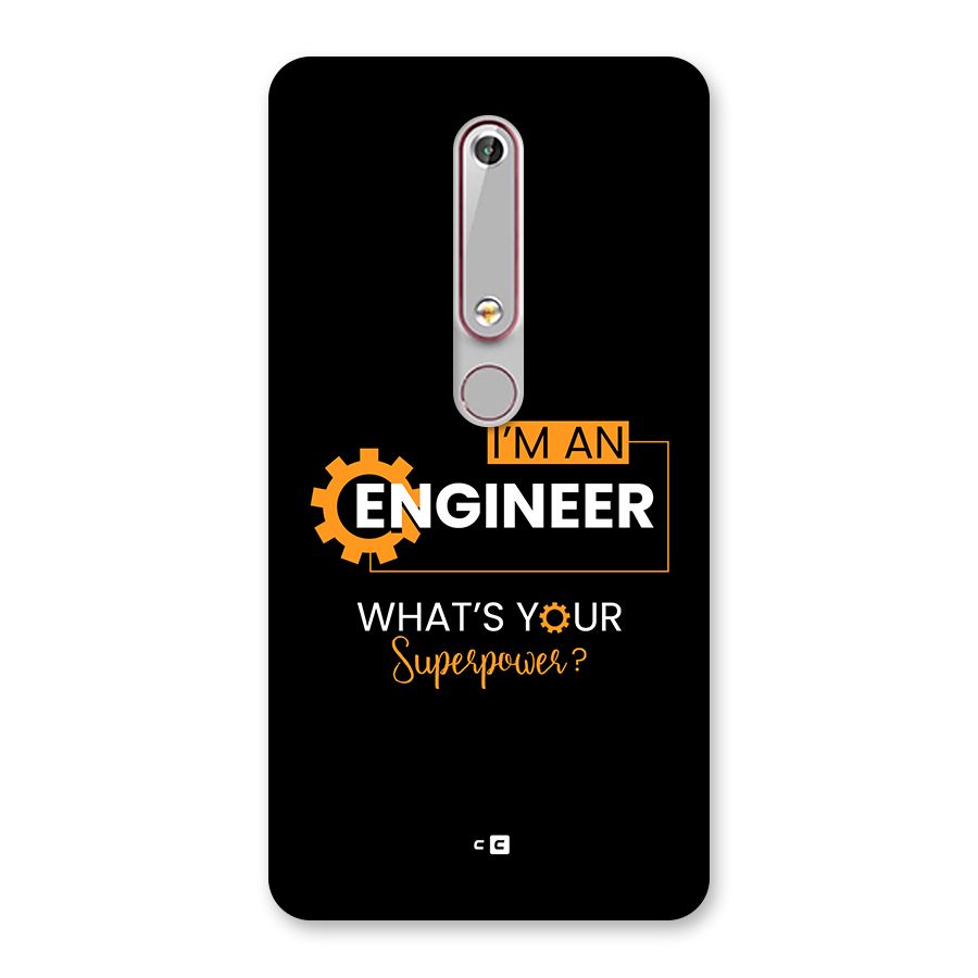 Engineer Superpower Back Case for Nokia 6.1