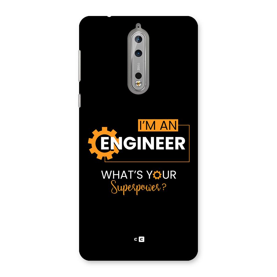 Engineer Superpower Back Case for Nokia 8