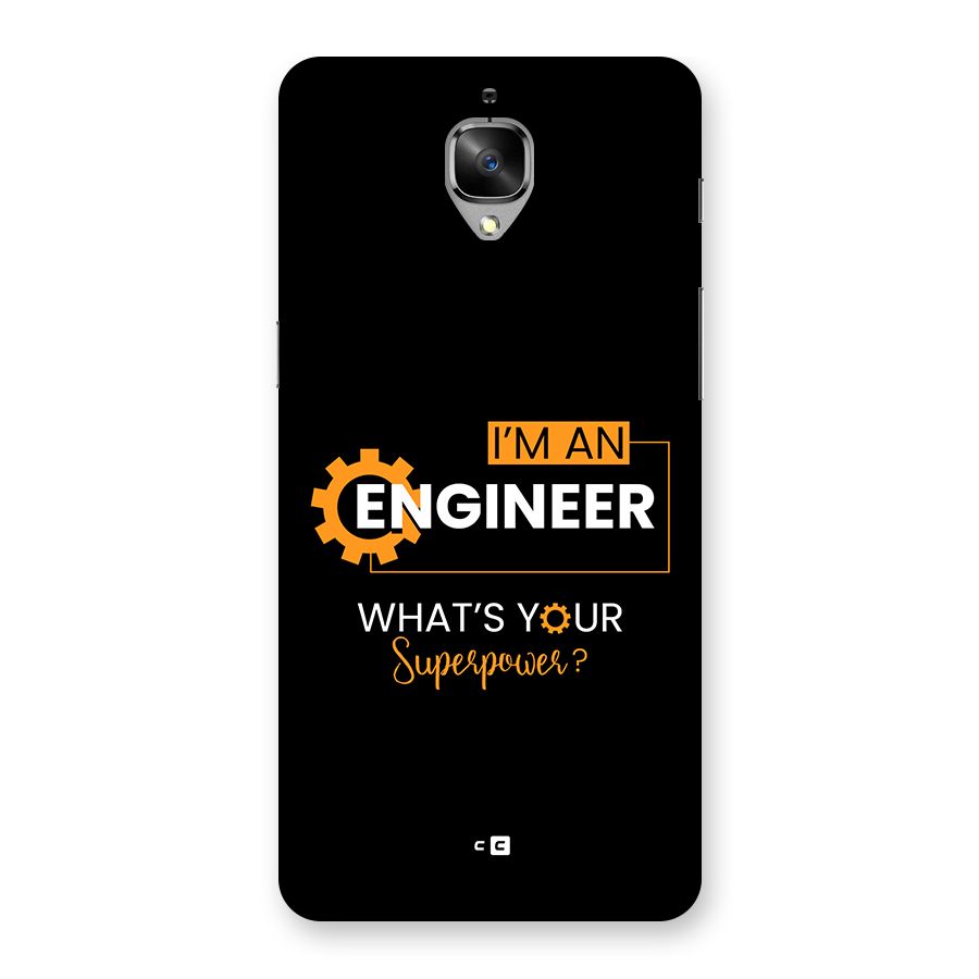 Engineer Superpower Back Case for OnePlus 3