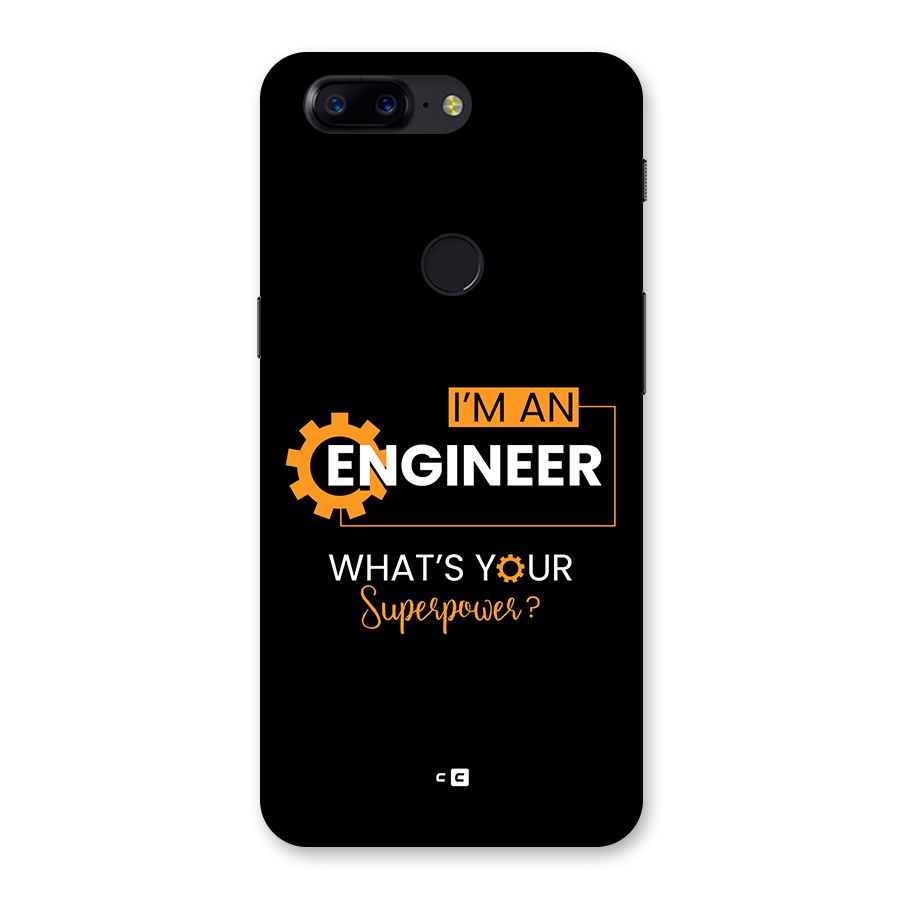 Engineer Superpower Back Case for OnePlus 5T