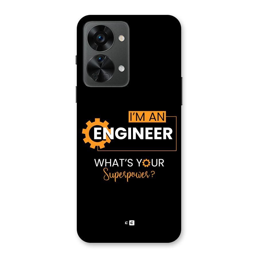 Engineer Superpower Back Case for OnePlus Nord 2T