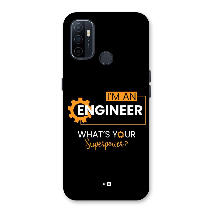 Engineer Superpower Back Case for Oppo A32