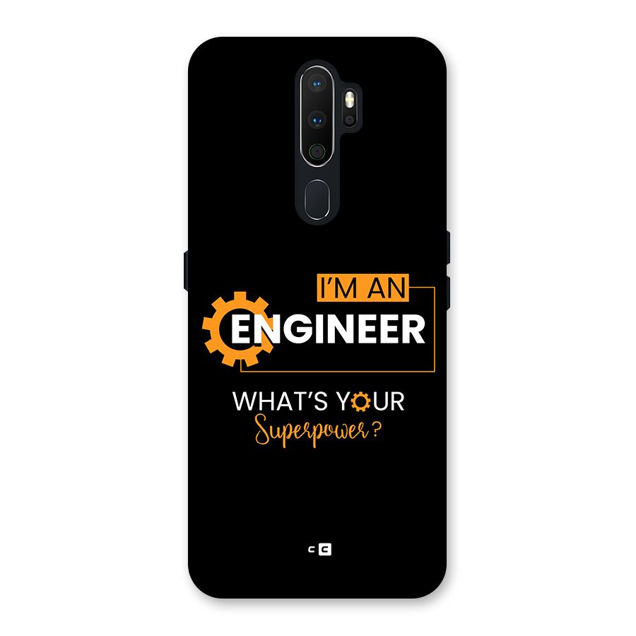 Engineer Superpower Back Case for Oppo A5 (2020)