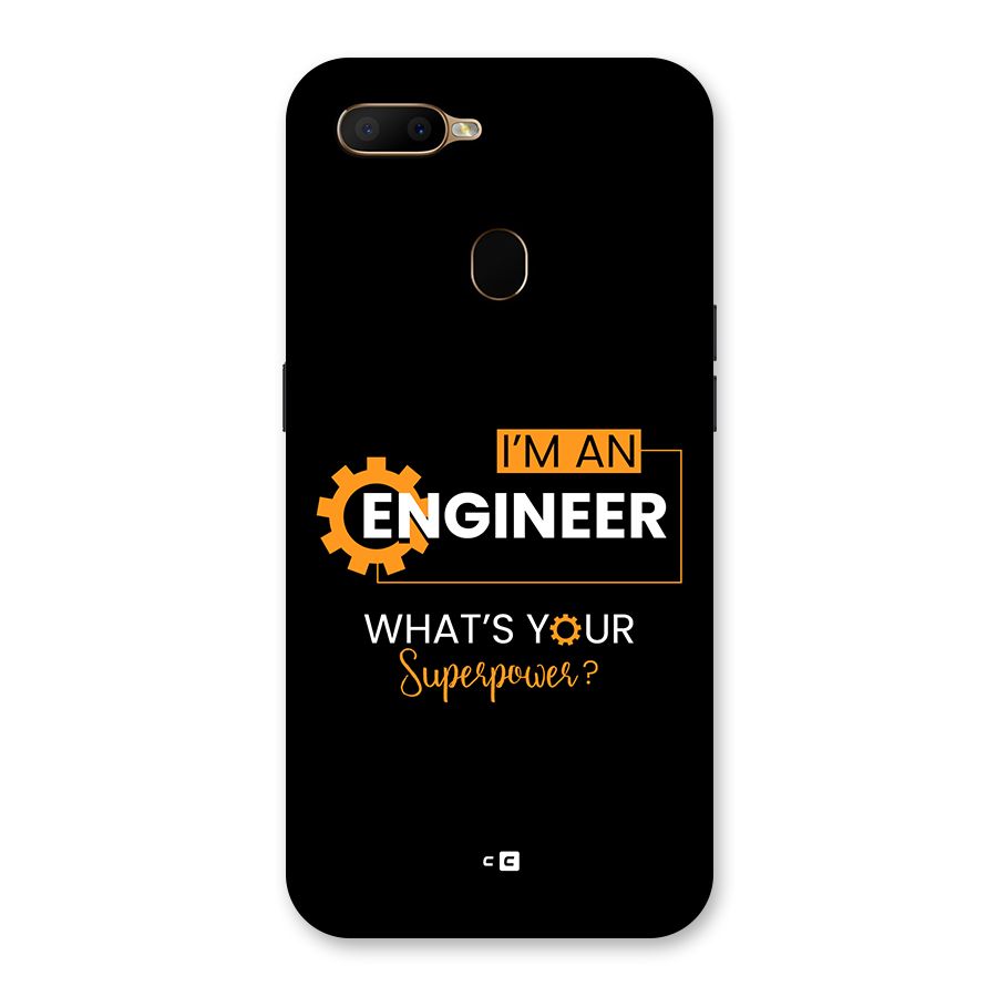 Engineer Superpower Back Case for Oppo A5s
