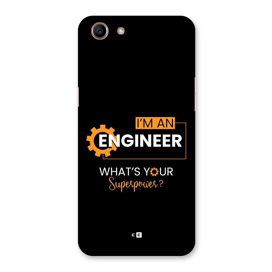 Engineer Superpower Back Case for Oppo A83 (2018)