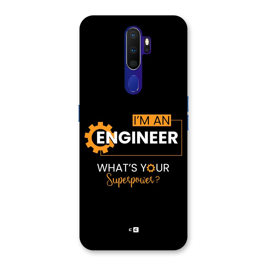 Engineer Superpower Back Case for Oppo A9 (2020)