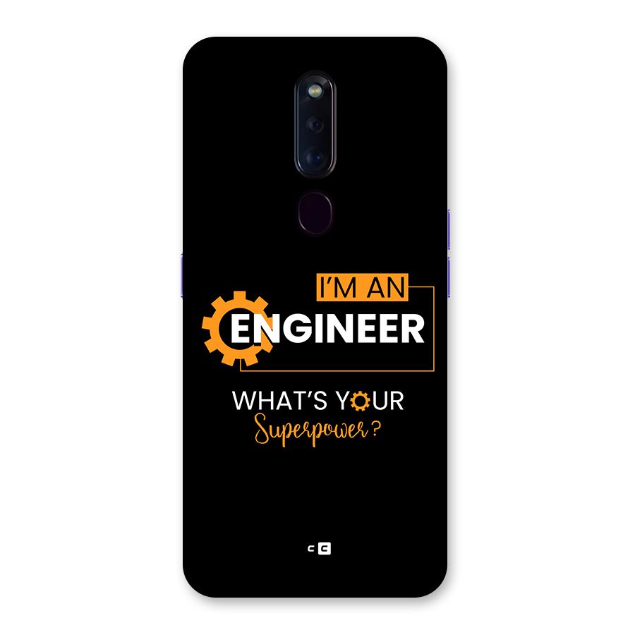 Engineer Superpower Back Case for Oppo F11 Pro