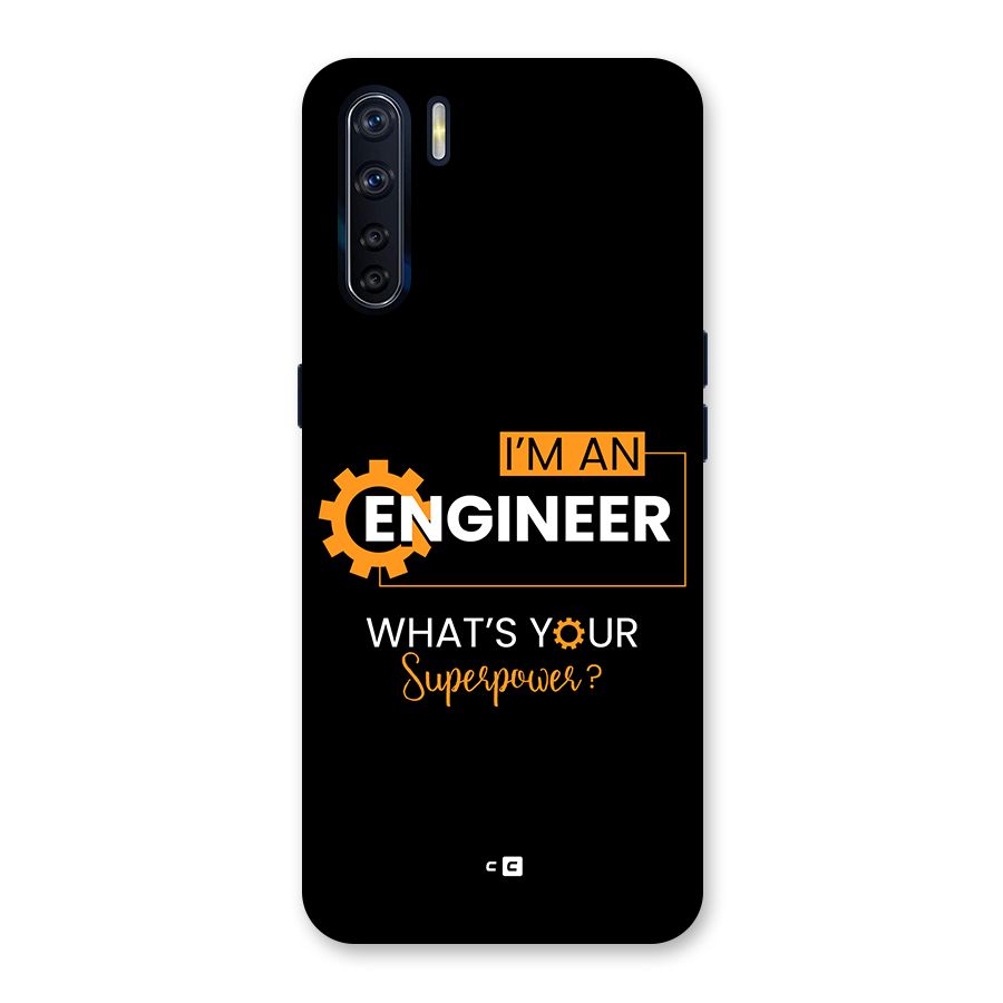 Engineer Superpower Back Case for Oppo F15
