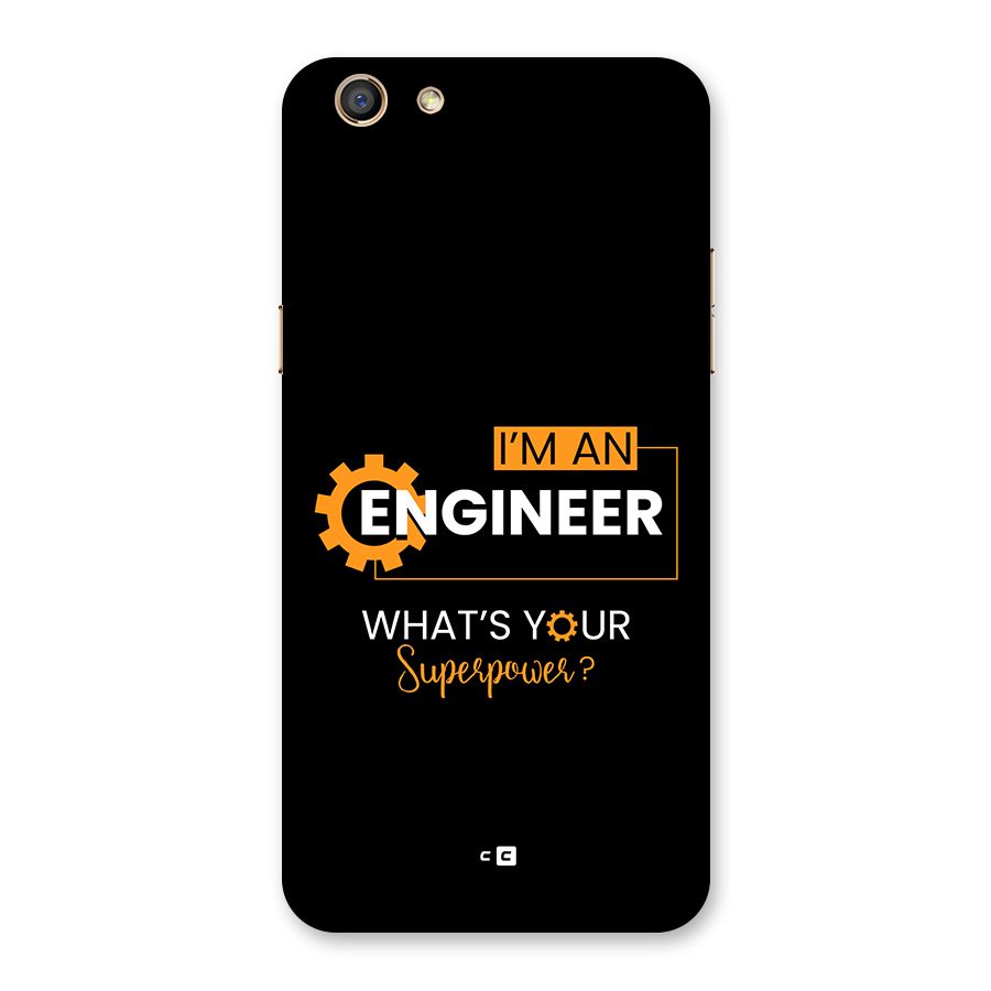 Engineer Superpower Back Case for Oppo F3