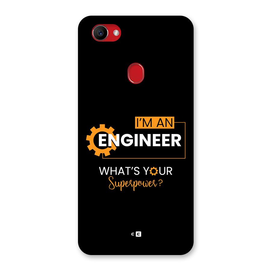 Engineer Superpower Back Case for Oppo F7