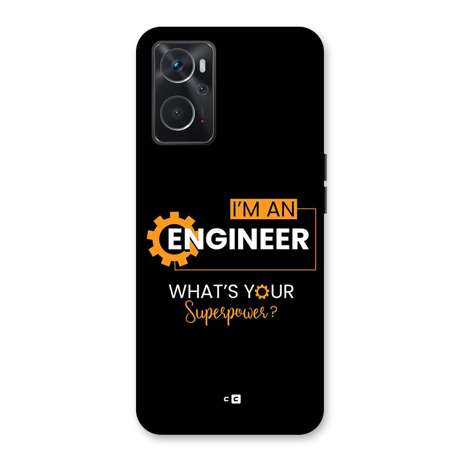 Engineer Superpower Back Case for Oppo K10 4G