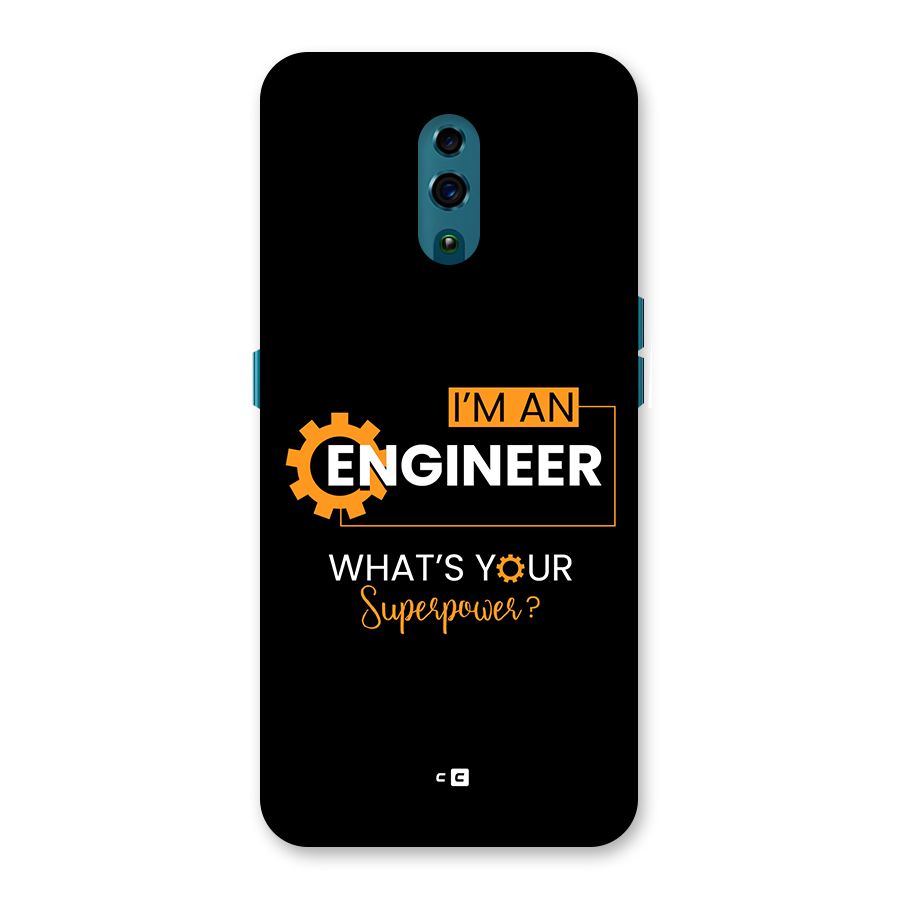 Engineer Superpower Back Case for Oppo Reno
