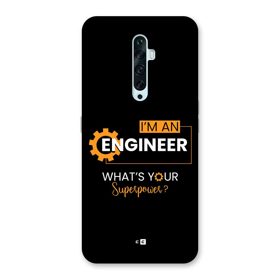 Engineer Superpower Back Case for Oppo Reno2 Z