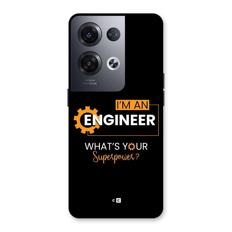 Engineer Superpower Back Case for Oppo Reno8 Pro 5G
