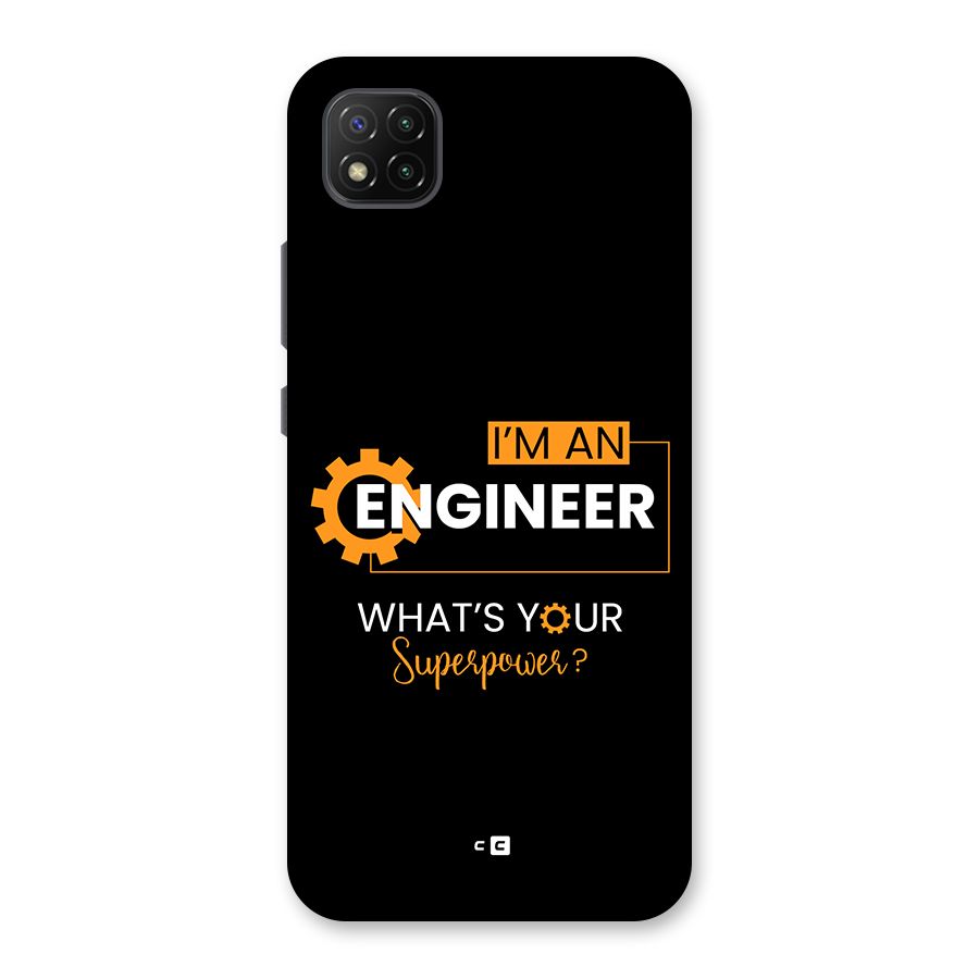 Engineer Superpower Back Case for Poco C3