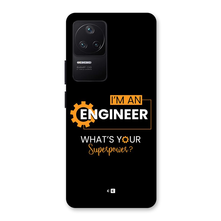 Engineer Superpower Back Case for Poco F4 5G