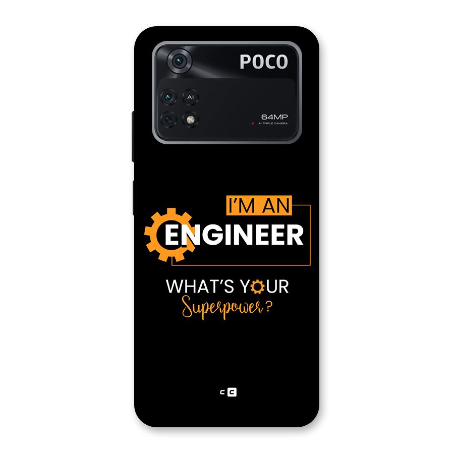 Engineer Superpower Back Case for Poco M4 Pro 4G