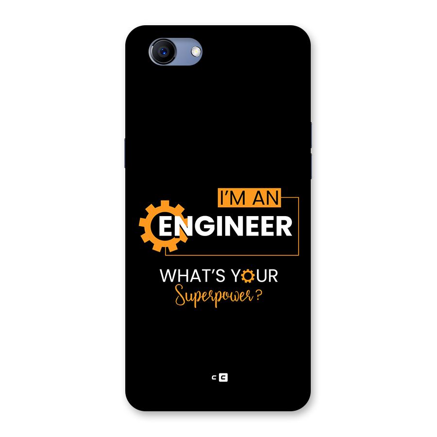 Engineer Superpower Back Case for Realme 1